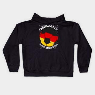 Germany Flag Soccer Football Team Kids Hoodie